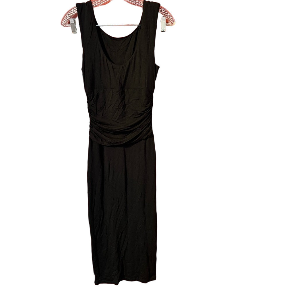 Venus Elegant Black Sleeveless Dress 4